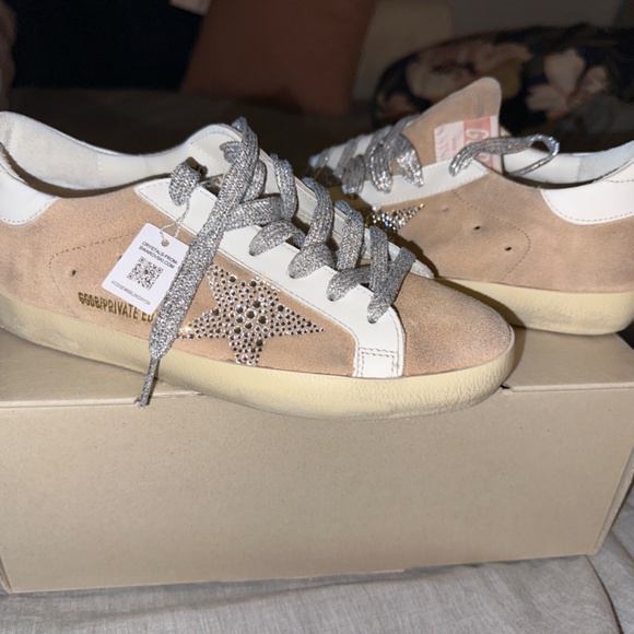Golden goose- limited edition numbered Swarovski crystal size 35 - Picture 1 of 5